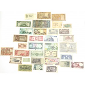 World banknote set