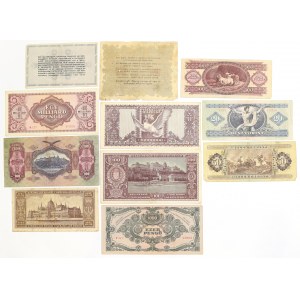 Ungarn, Banknotensatz