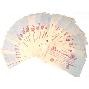 Germany, Set of 500,000 marks 1923 (49 copies)