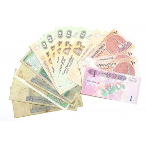 Zestaw banknotów świata