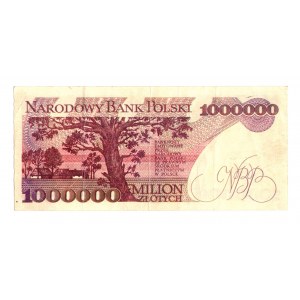 Third Republic, 1 million zloty 1991 C-uncatchable forgery