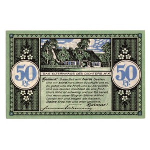 Szyłokarczma (Heydekrug), 50 fenigów 1921