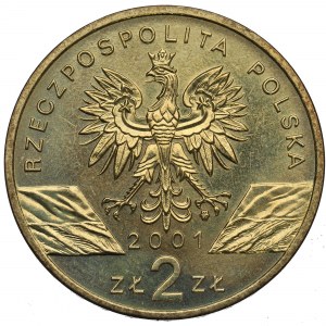 III RP, 2 złote 2001 Paź królowej