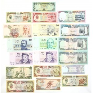 Zestaw banknotów świata