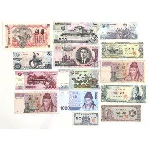 Korea, Banknotensatz