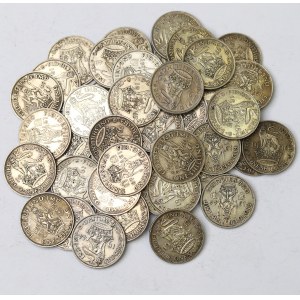 Spojené kráľovstvo, zbierka zaujímavých strieborných mincí (274g)