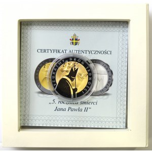 Dritte Republik, Medaille 5. Jahrestag des Todes von Johannes Paul II.
