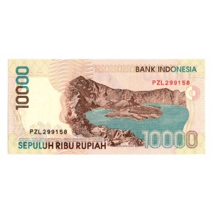 Indonézia, 10000 rupií 1998