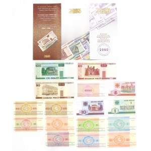 Białoruś, Zestaw banknotów