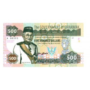 Sarawak 500 dolárov 2017 Vzor
