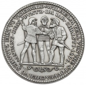 Schweiz, Medaille 1987 - Silber