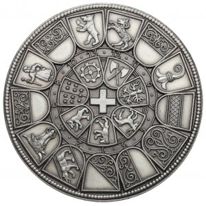Schweiz, Medaille 1987 - Silber