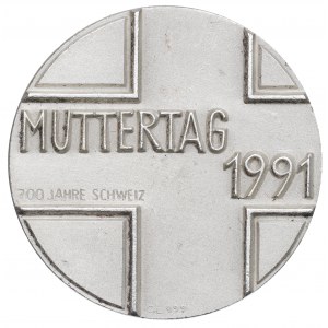 Deutschland, Muttertagsmedaille 1991 - Silber