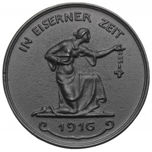 Deutschland, Medaille 1916 in der Eisenzeit