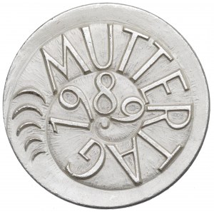 Německo, medaile ke Dni matek 1989 - stříbro