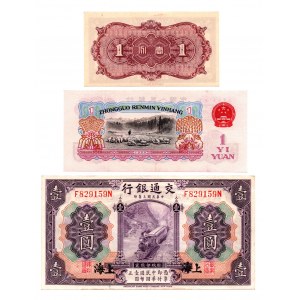 Chiny, Zestaw banknotów