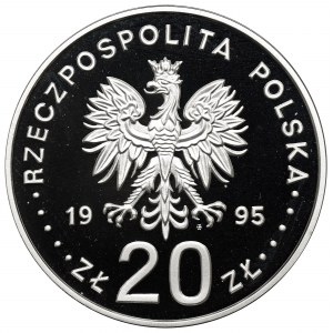 III RP, 20 zlotých 1995 - Mikuláš Koperník