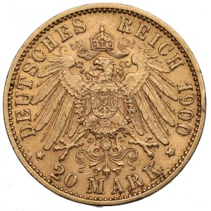 Deutschland, Bayern, 20 Mark 1900