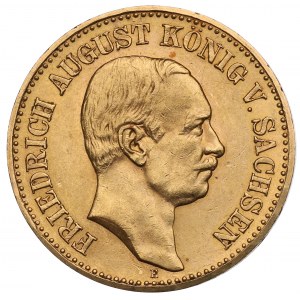 Deutschland, Sachsen, 20 Mark 1905