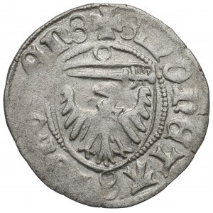 Kasimir IV. Jagiellone, Schild ohne Datum, Torun - RARE PIERCLE ON THE SHIELD