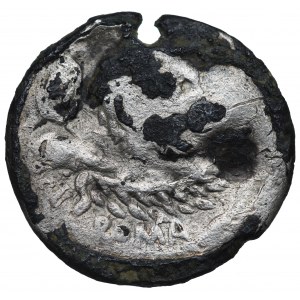 Roman Republic, Cornelius Lentulus, Denar subaerat