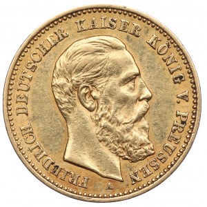 Německo, Prusko, 10 značek 1888 A, Berlín