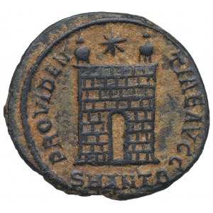 Římská říše, Konstantin I., Follis Antiochia - PROVIDENTIAE AVGG
