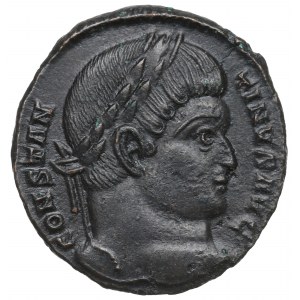 Cesarstwo Rzymskie, Konstantyn I, Follis Trewir - PROVIDENTIAE AVGG