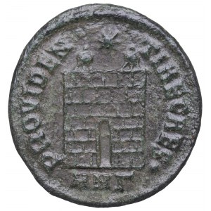 Římská říše, Constantine II, Follis Nicomedia - PROVIDENTIAE CAES-.