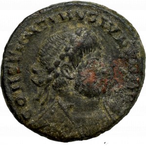 Římská říše, Konstantin II, Follis - GLORIA EXERCITVS