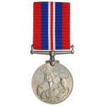 Spojené kráľovstvo/PSZnZ, medaila za druhú svetovú vojnu