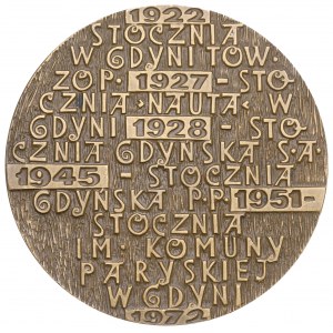 PRL, Medal 50 lat Stoczni w Gdyni 1972