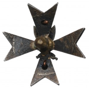 II RP, Důstojnický odznak dělostřelecké eskadrony - miniatura