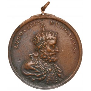 Poniatowski, Medal Ludwik Węgierski - suita kopia kolekcjonerska