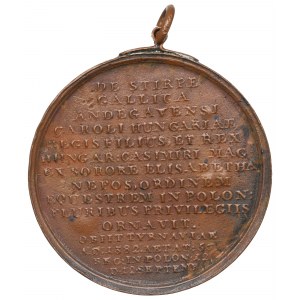 Poniatowski, Medal Ludwik Węgierski - suita kopia kolekcjonerska