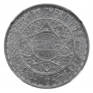 Morocco, 5 francs 1951 - NGC MS67