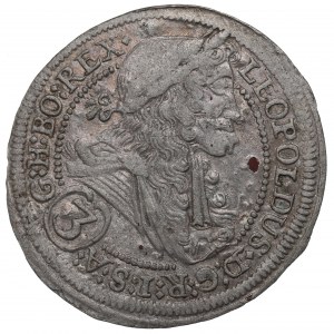 Rakúsko, Leopold I, 3 krajcars 1699, Graz