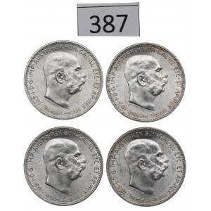 Austria, zestaw 1 korona 1916