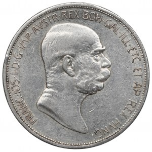 Österreich, Franz Joseph, 5 Kronen 1908 - 60. Jahrestag der Regentschaft