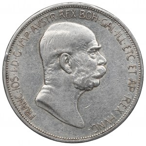 Rakousko, František Josef, 5 korun 1908 - 60. výročí vlády