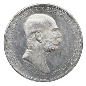 Austria, Franz Joseph, 5 corona 1908