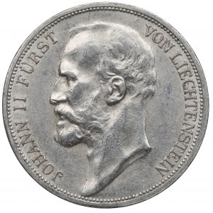 Lichtenštajnsko, 2 koruny 1912