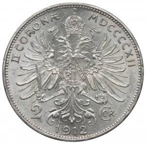 Rakousko, 2 koruny 1912