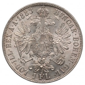 Austria-Hungary, 1 florin 1883