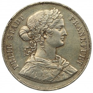 Germany, Frankfurt, 2 Vereinsthaler 1861