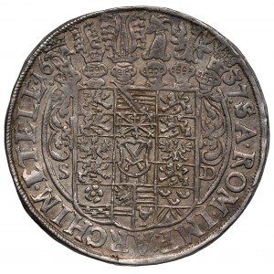 Německo, Sasko, John George, Thaler 1637