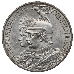 Německo, Prusko, 2 značek 1901 - 200 let Pruského království