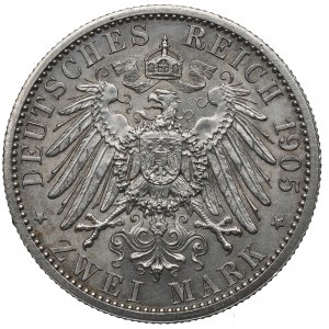 Germany, Schwarzburg-Sondershausen, 2 mark 1905