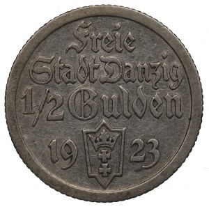 Free City of Danzig, 1/2 gulden 1923