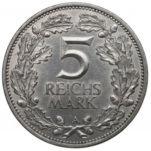 Nemecko, Weimarská republika, 5 značiek 1925 A - Porýnie